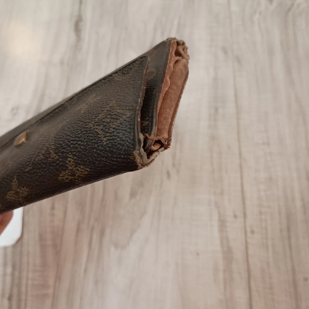 Louis Vuitton Porte Monnaie Monogram Pochette Credit Long Wallet